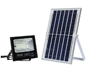 Outdoor IP67 Waterproof Aluminum Solar Led Flood Lights 25w LiFePO4 Battery